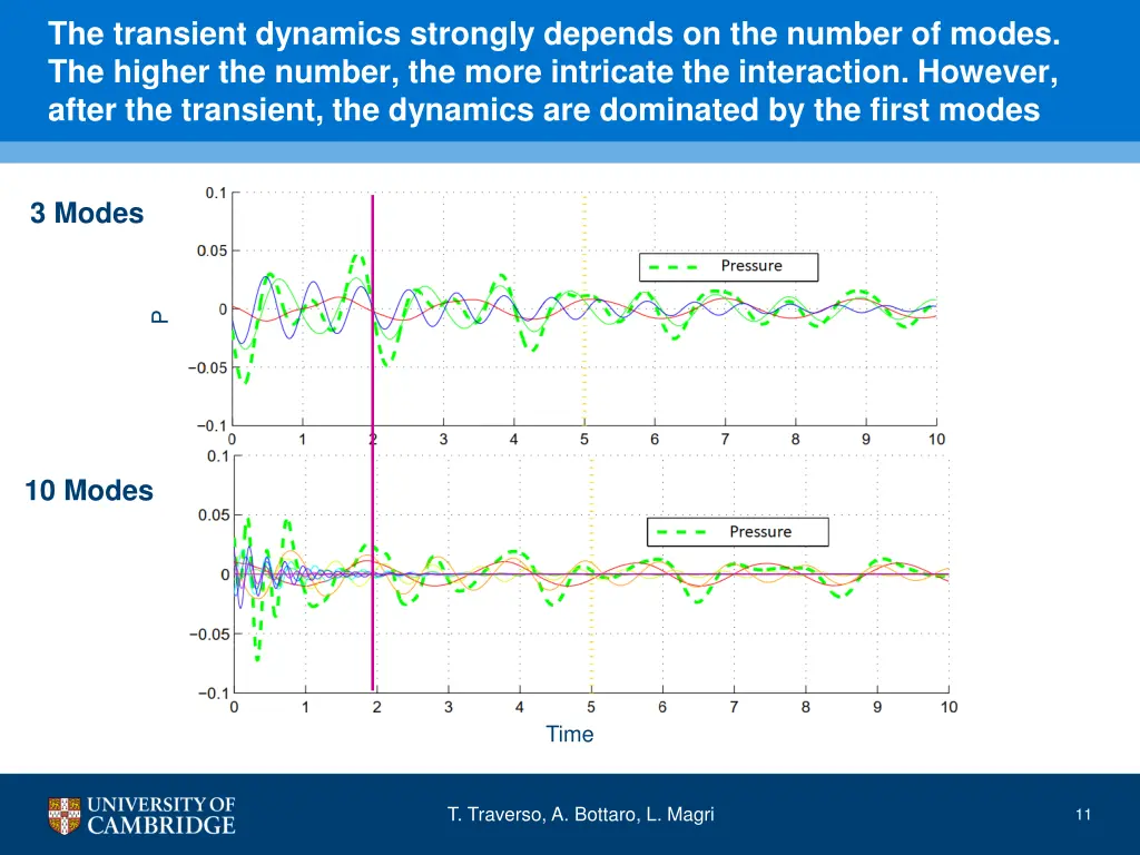 the transient dynamics strongly depends