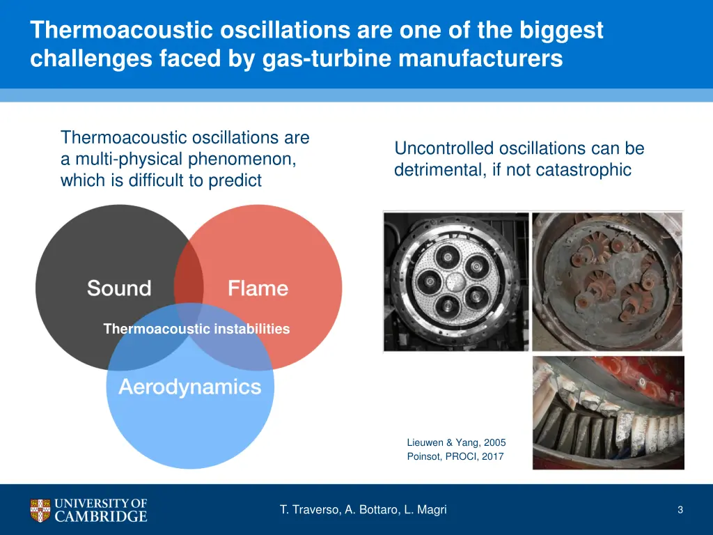 thermoacoustic oscillations