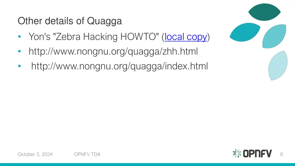 other details of quagga yon s zebra hacking howto