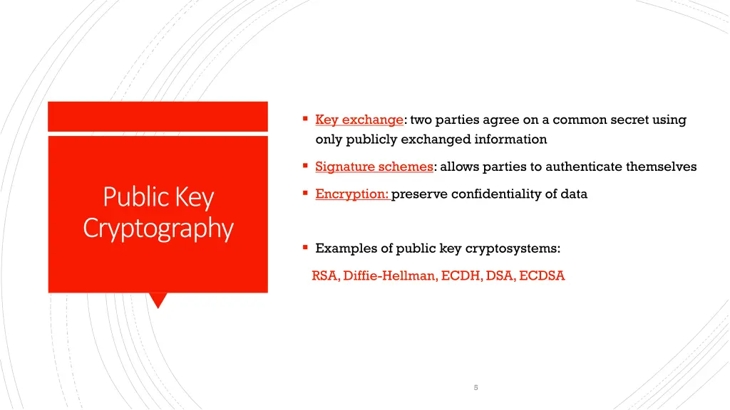 key exchange two parties agree on a common secret