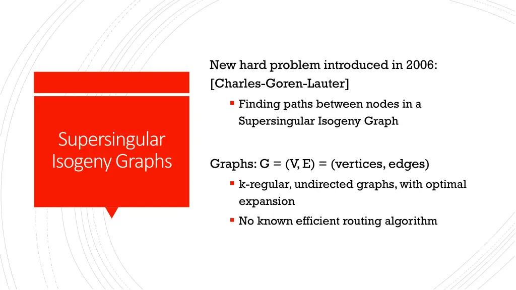 new hard problem introduced in 2006 charles goren