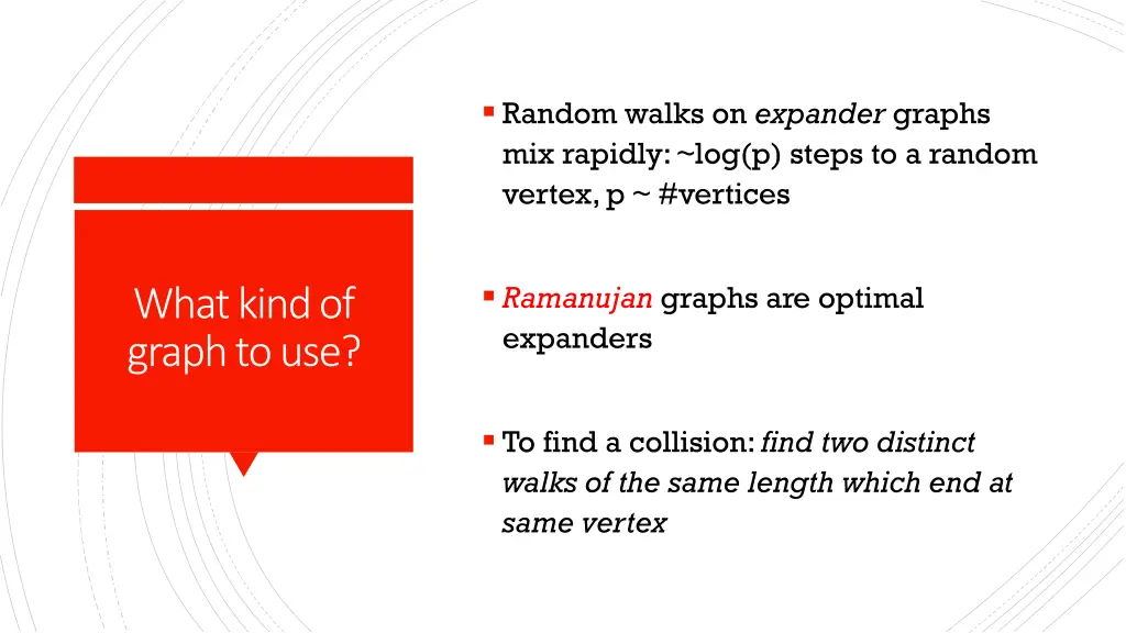 random walks on expander graphs mix rapidly