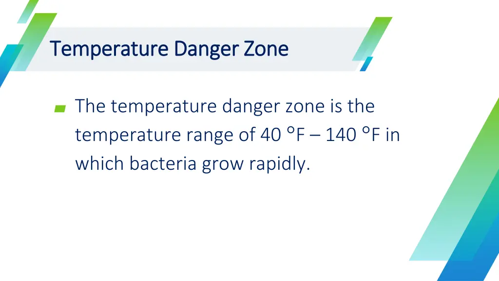 temperature danger zone temperature danger zone 1