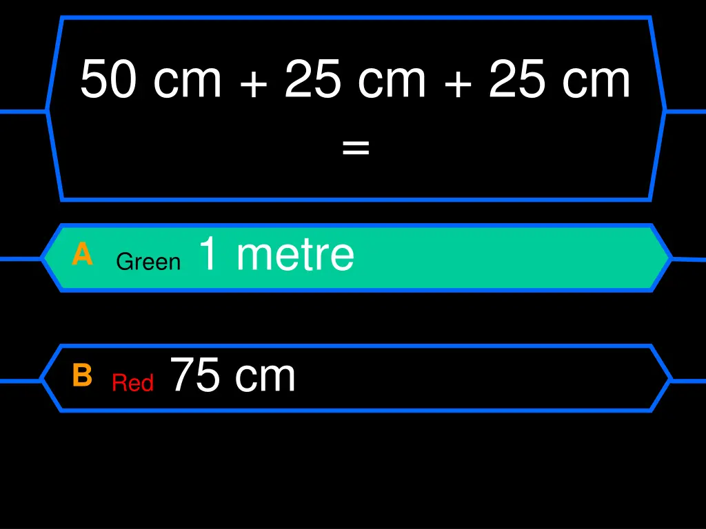 50 cm 25 cm 25 cm 1