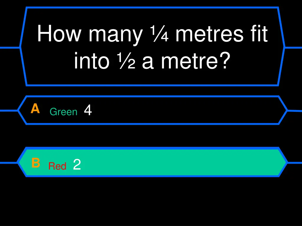 how many metres fit into a metre 1