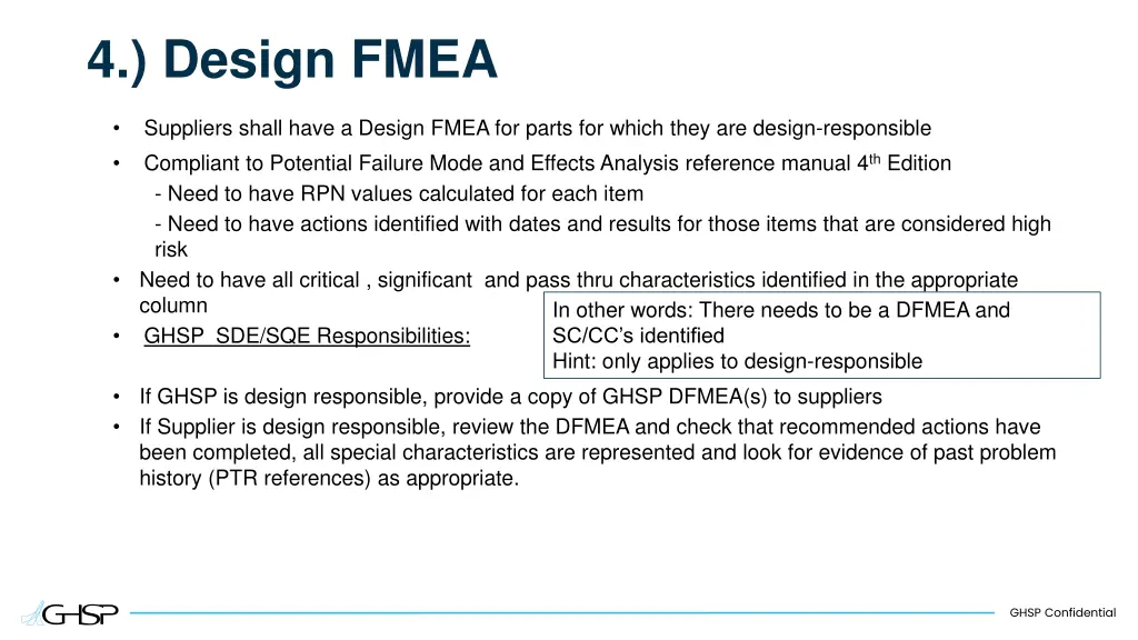 4 design fmea