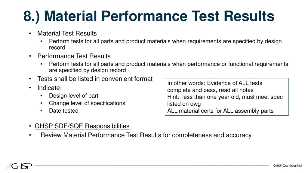 8 material performance test results 1