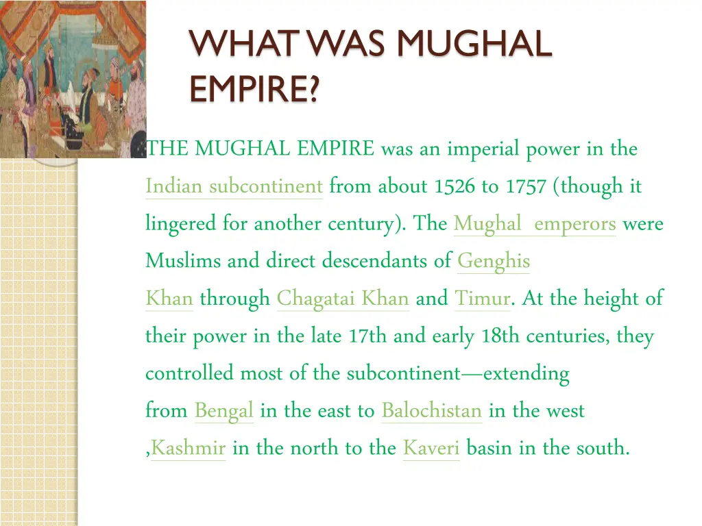 what was mughal empire