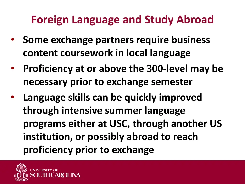 foreign language and study abroad