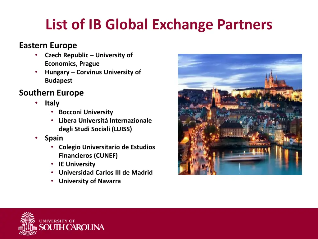 list of ib global exchange partners 2