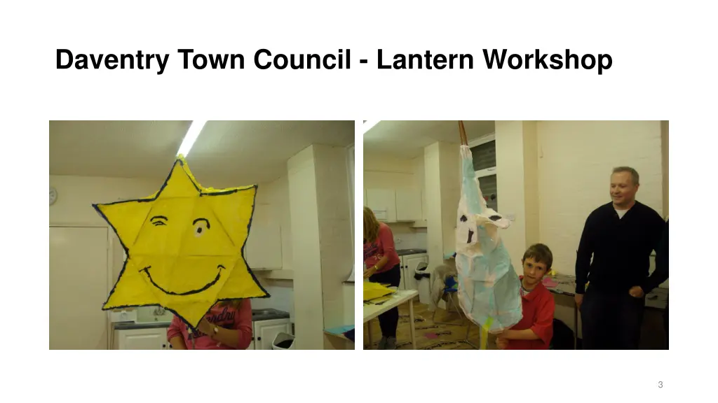 daventry town council lantern workshop 2