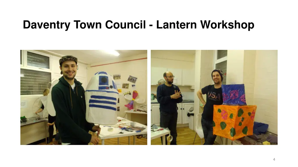 daventry town council lantern workshop 3