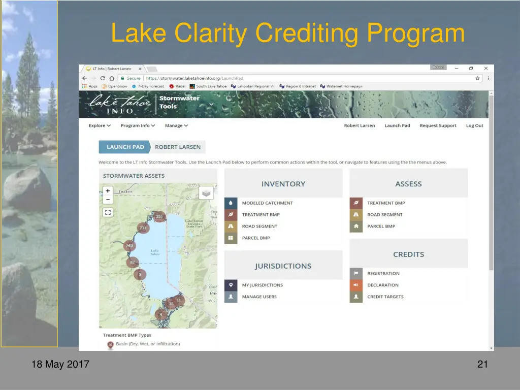 lake clarity crediting program