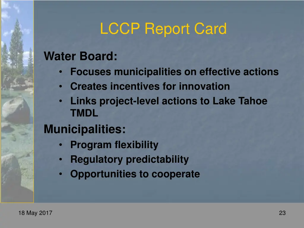 lccp report card