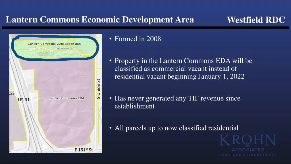 lantern commons economic development area