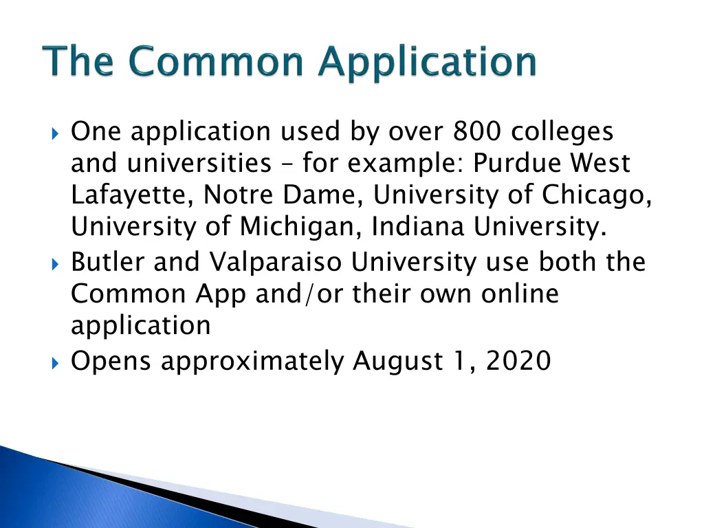 one application used by over 800 colleges