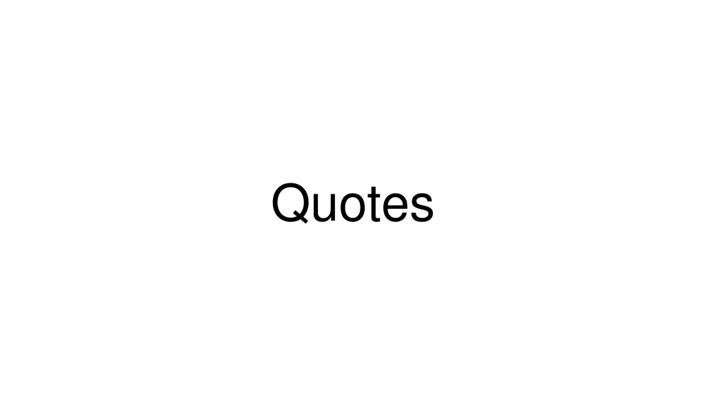 quotes