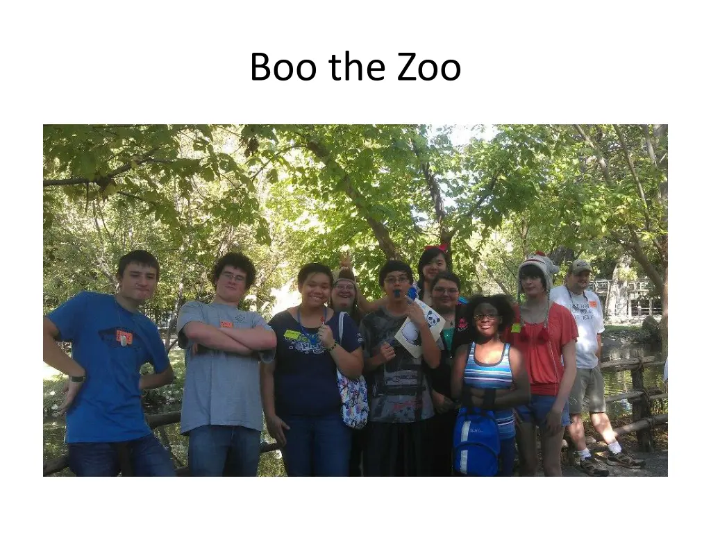 boo the zoo