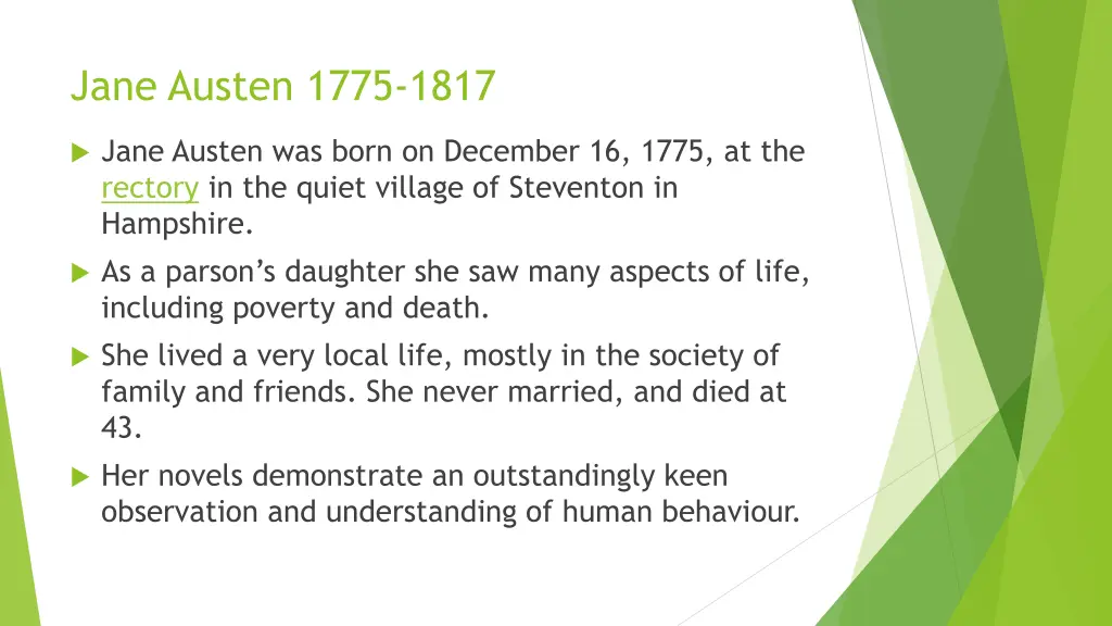 jane austen 1775 1817