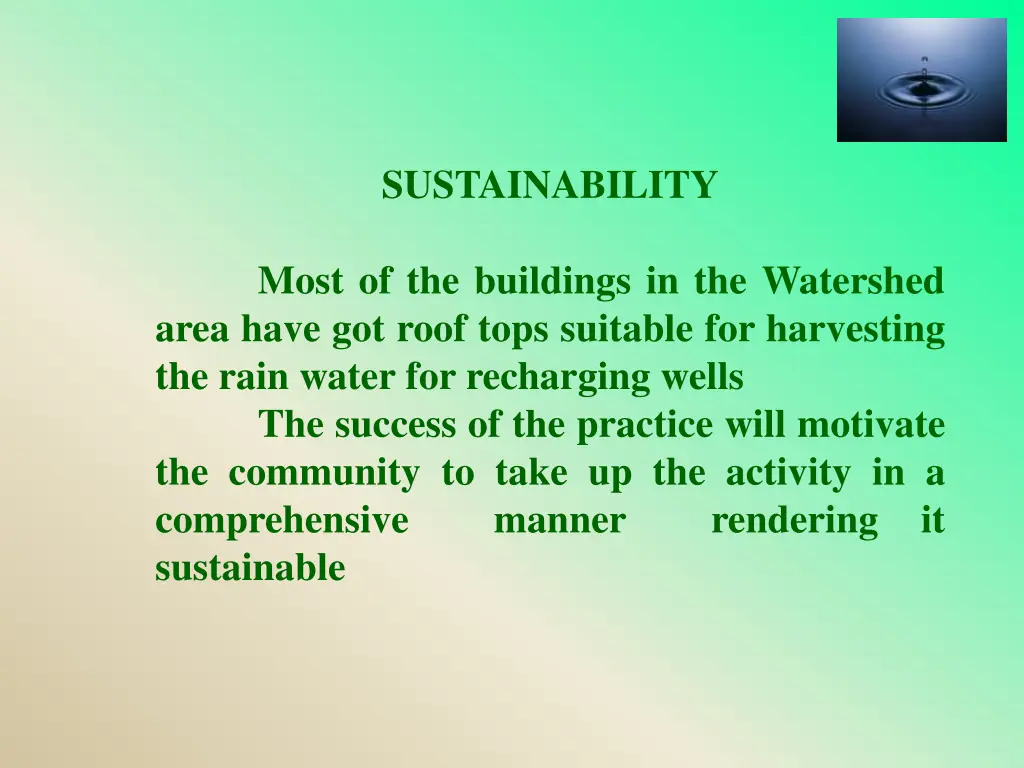 sustainability