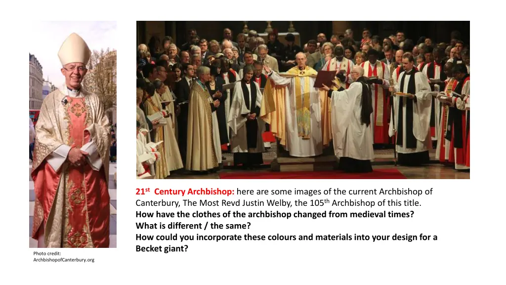 21 st century archbishop here are some images