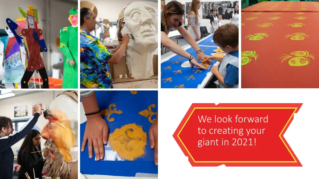 we look forward to creating your giant in 2021