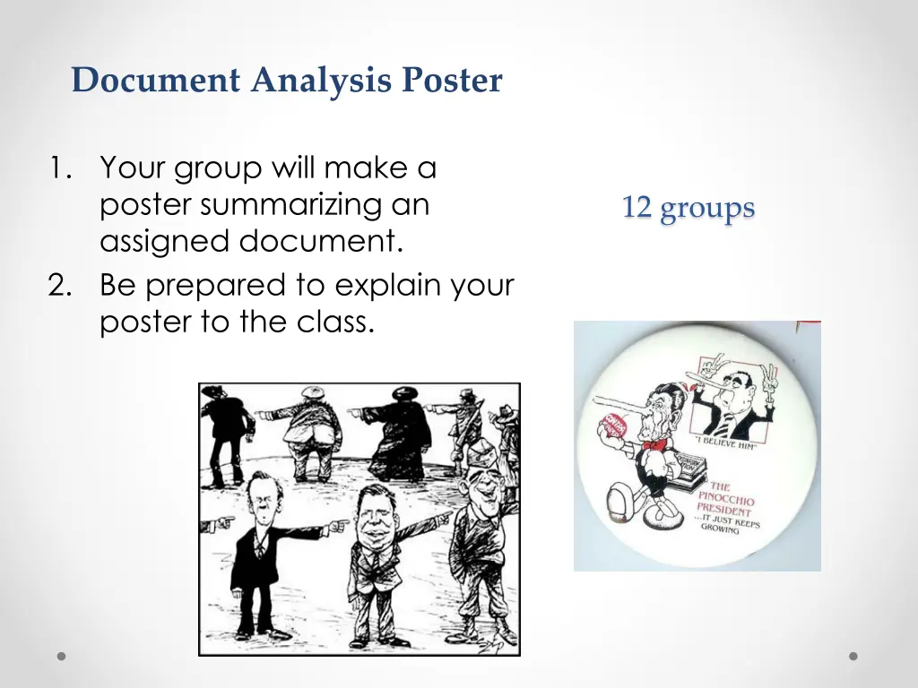 document analysis poster