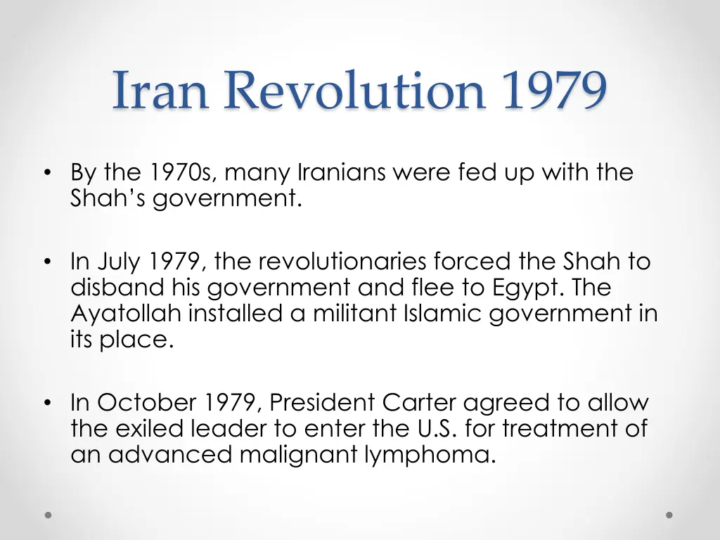 iran revolution 1979