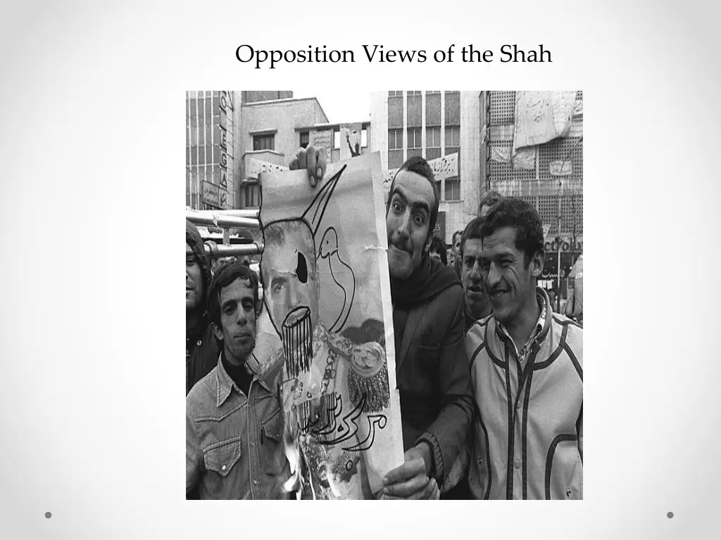 opposition views of the shah