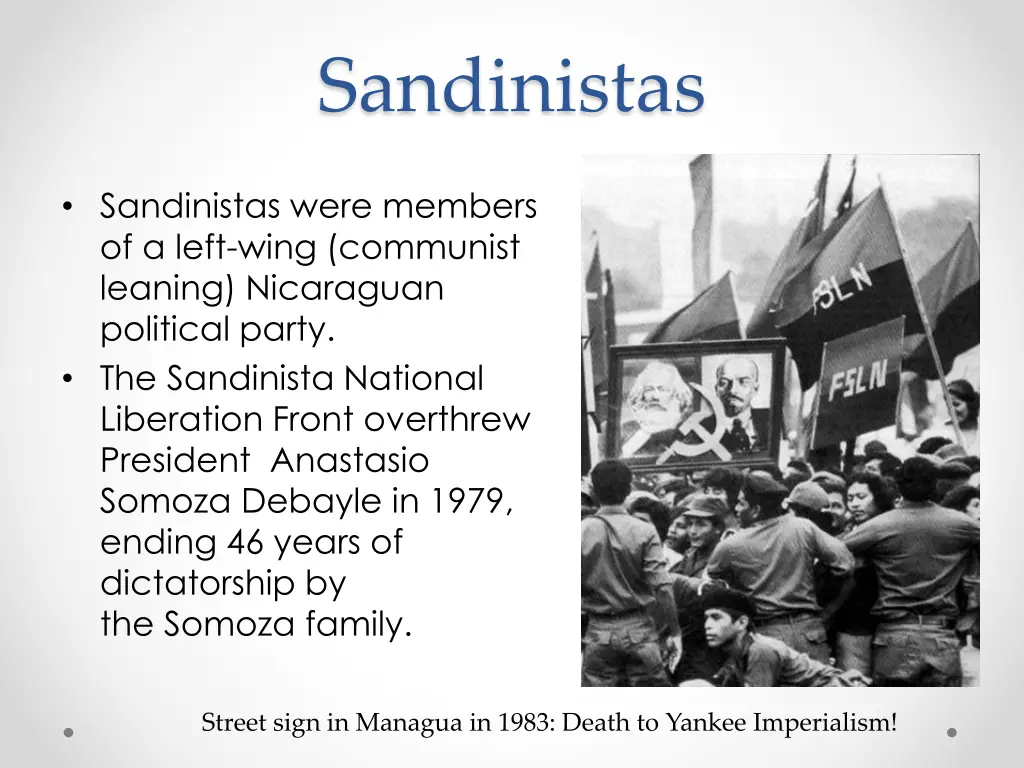 sandinistas