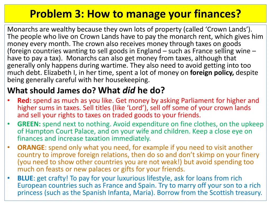 problem 3 how to manage your finances