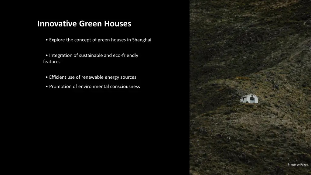 innovative green houses