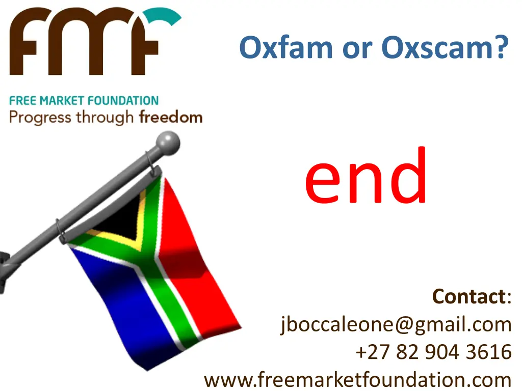 oxfam or oxscam 1