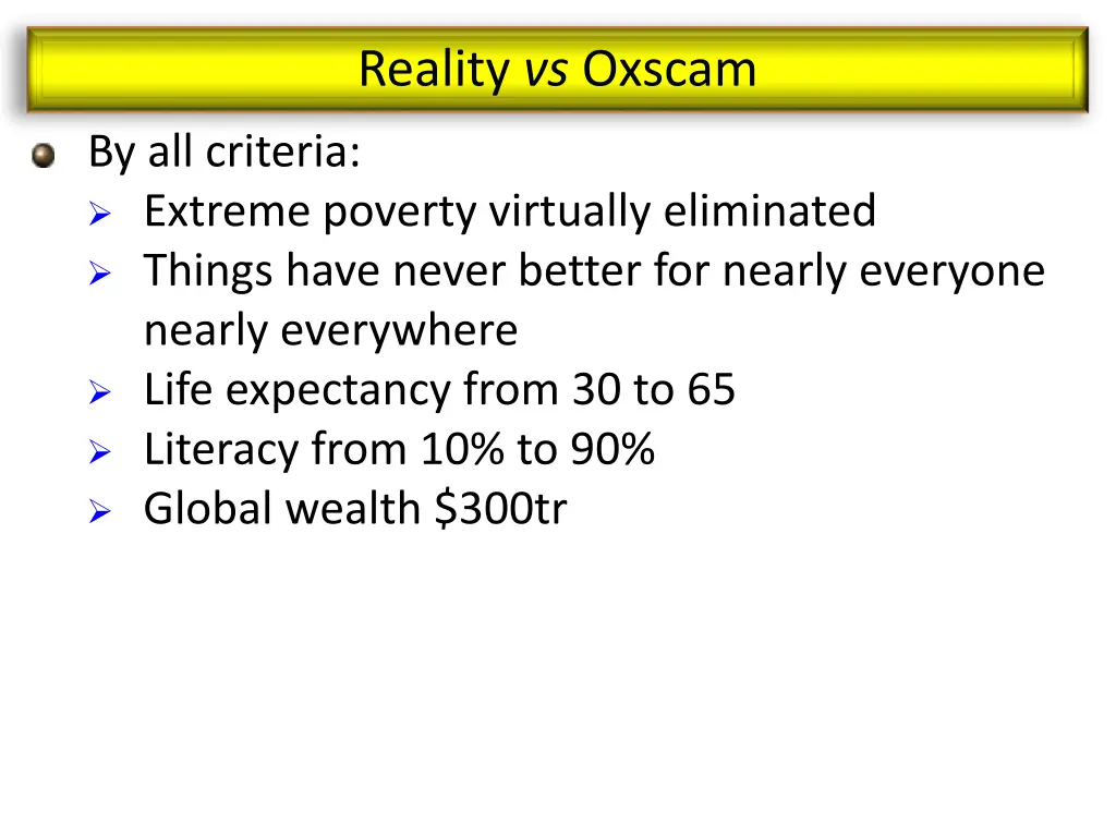 reality vs oxscam