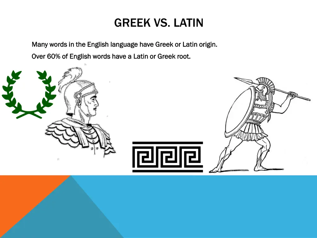 greek vs latin