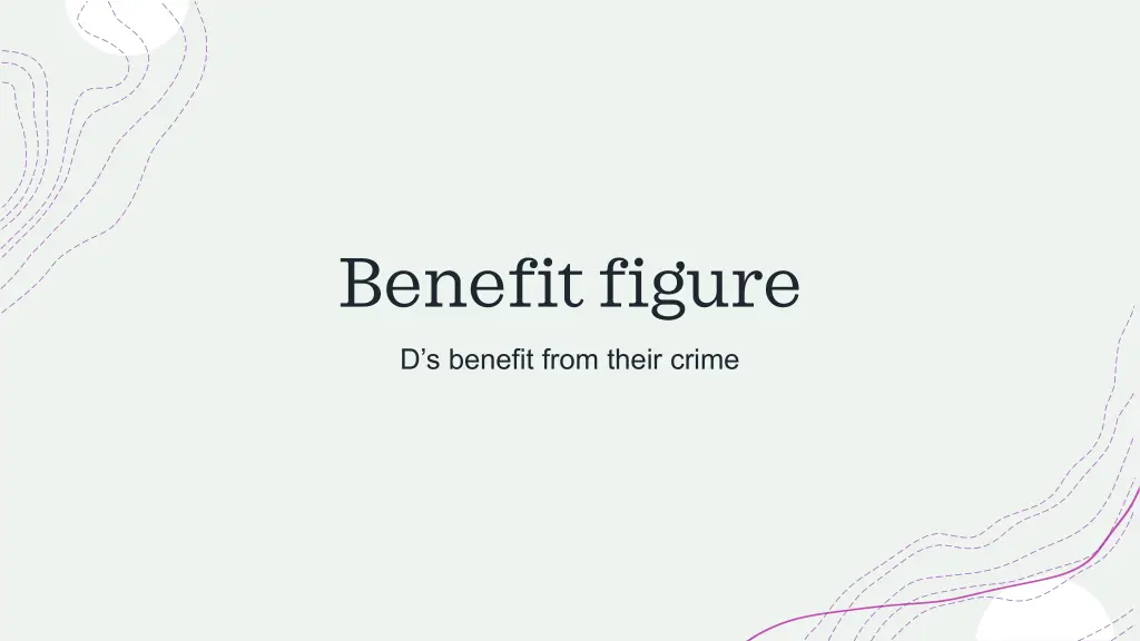 benefit figure