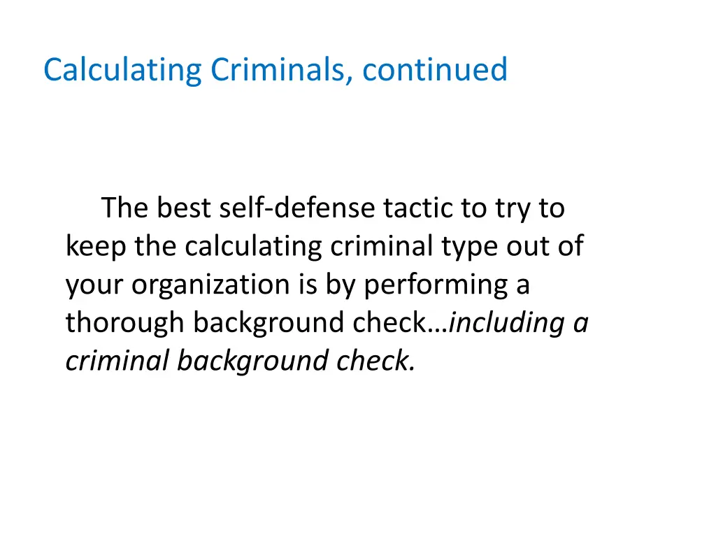 calculating criminals continued 1