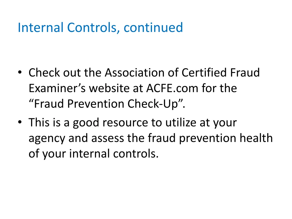 internal controls continued 4