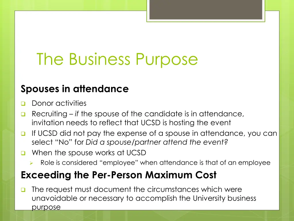 the business purpose 2