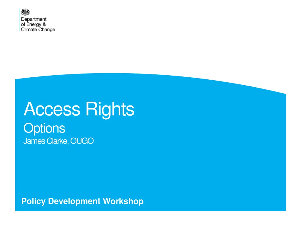 access rights options james clarke ougo