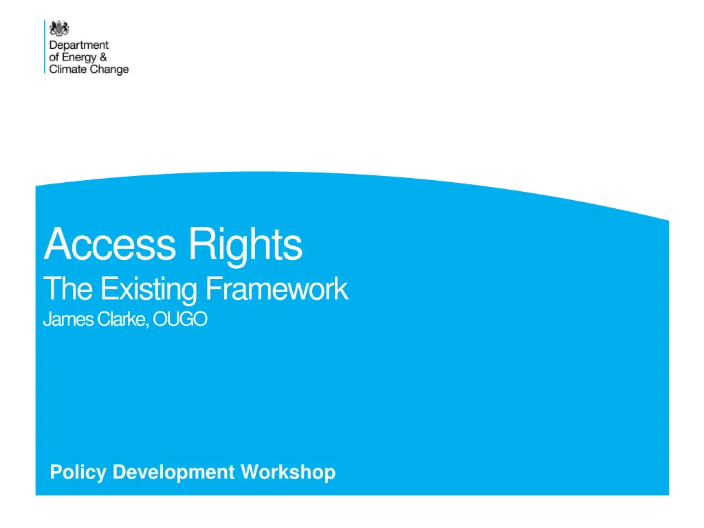 access rights the existing framework james clarke