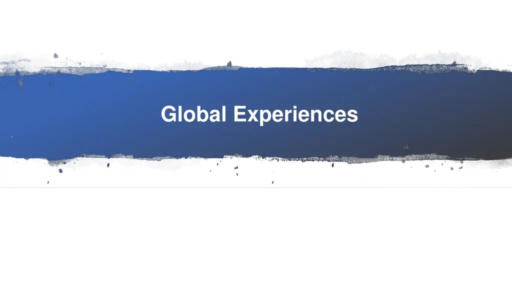 global experiences