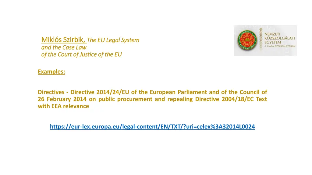 mikl s szirbik mikl s szirbik the eu legal system 7