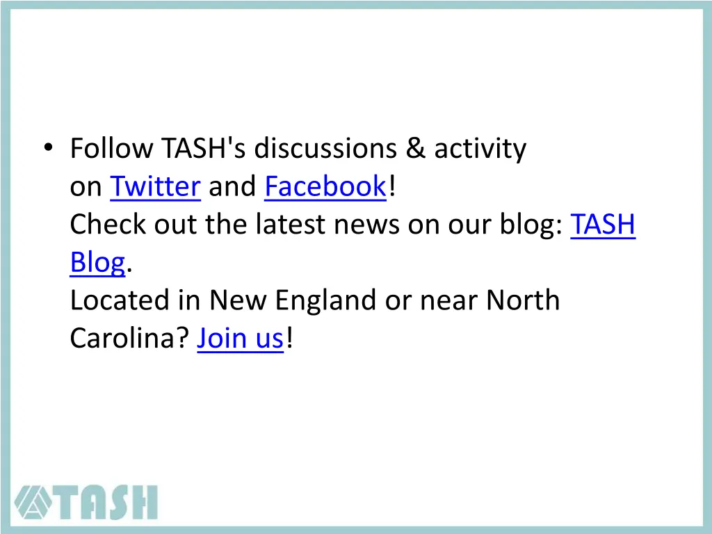 follow tash s discussions activity on twitter