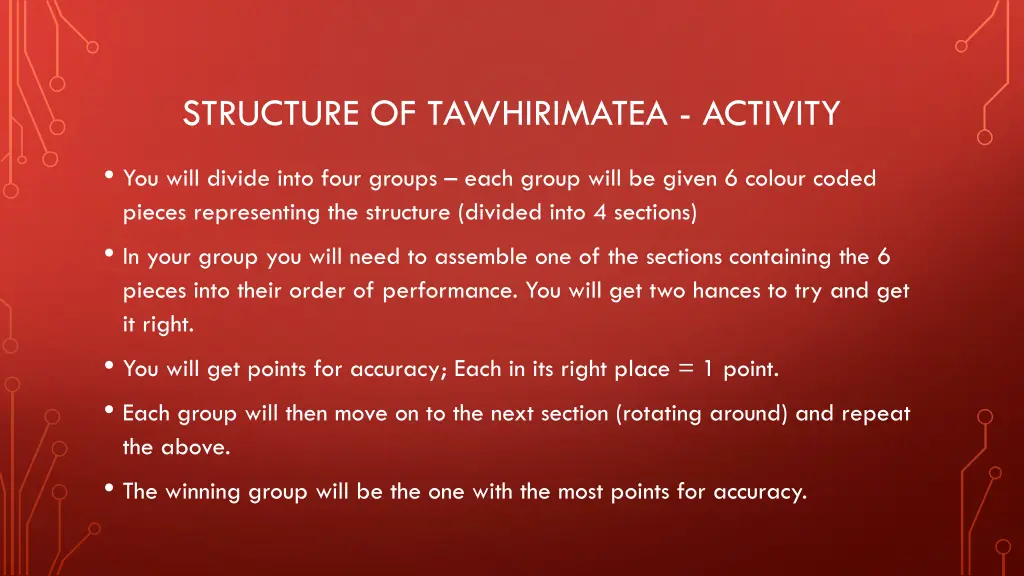 structure of tawhirimatea activity