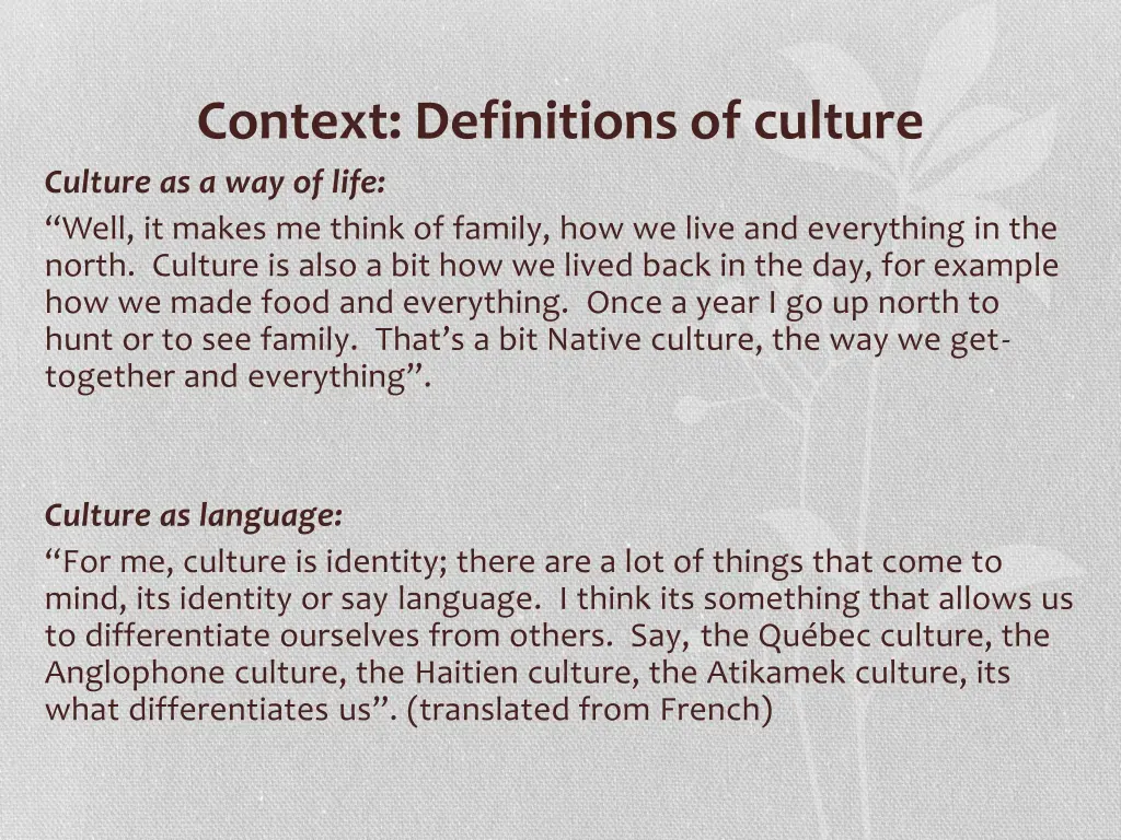 context definitions of culture culture