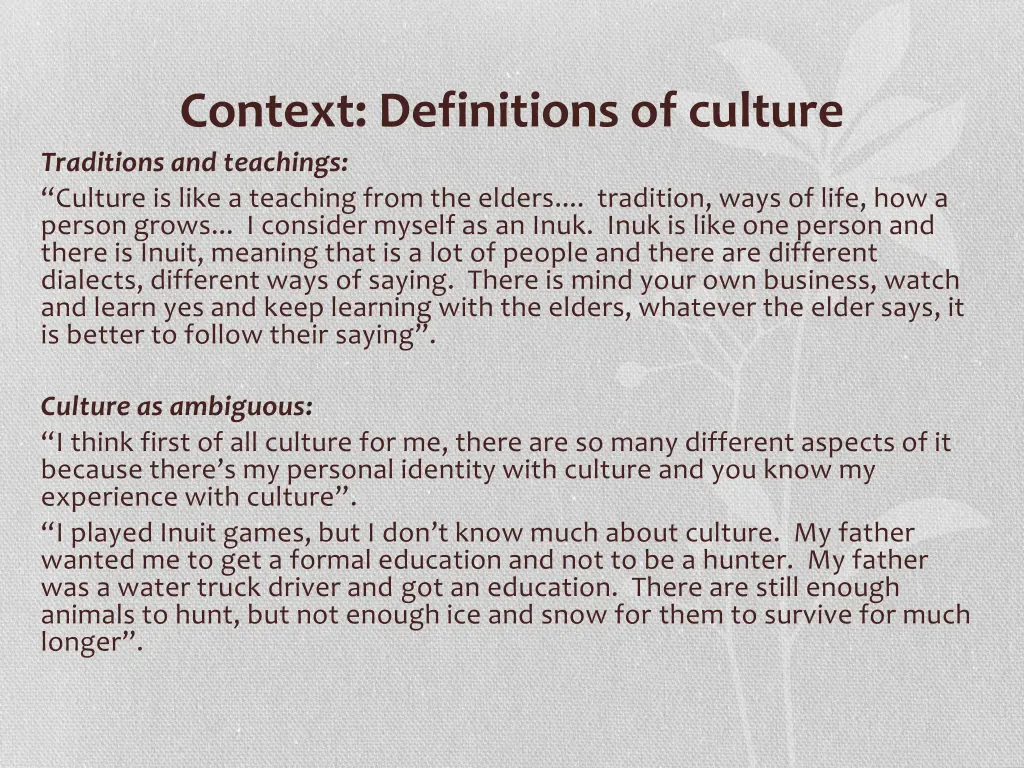 context definitions of culture traditions