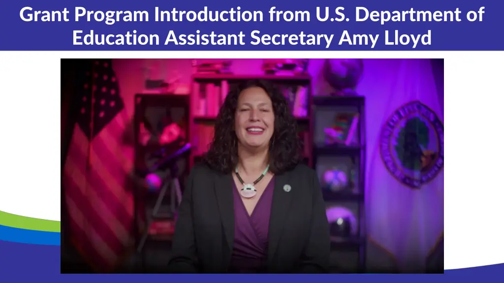 grant program introduction from u s department