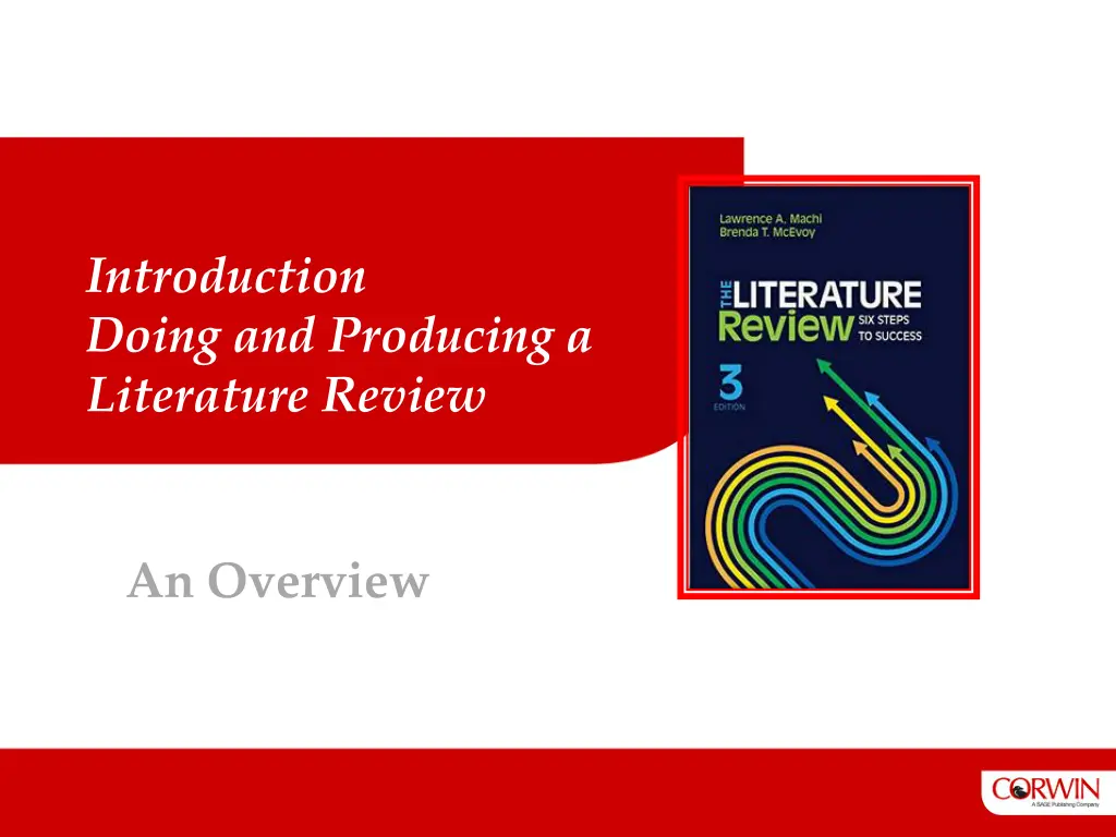 introduction doing and producing a literature