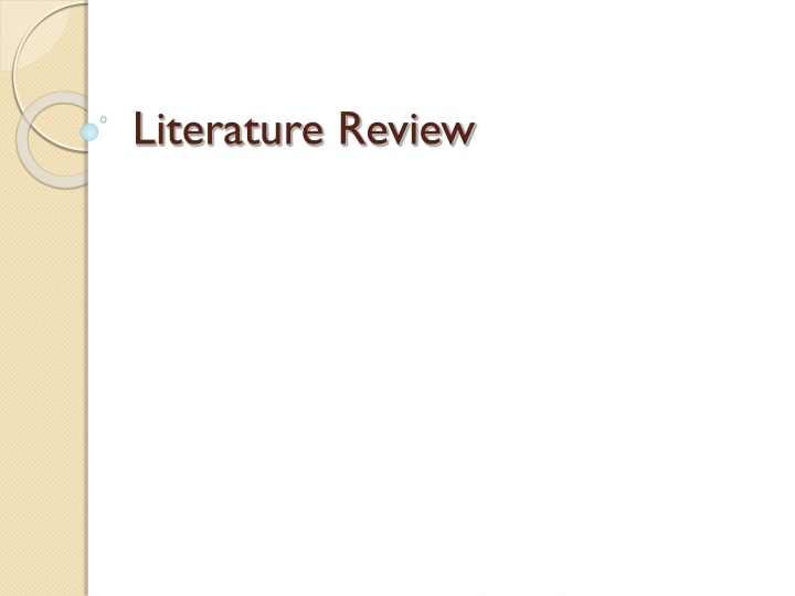 literature review